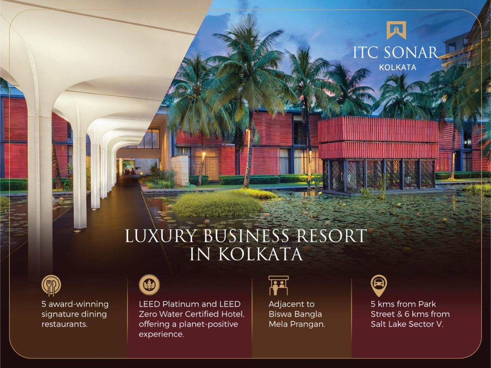 Itc Sonar, A Luxury Collection Hotel, כלכותה מראה חיצוני תמונה